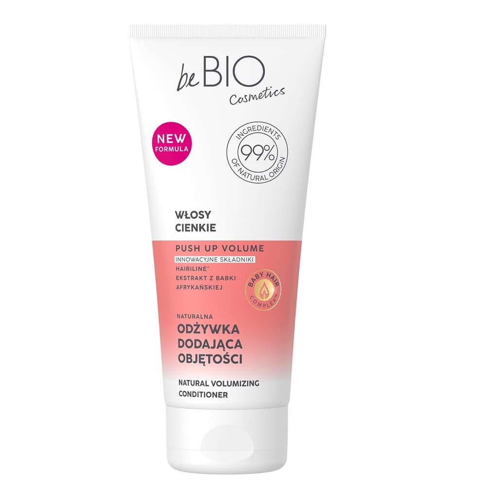 BABY HAIR COMPLEX - PUSH UP VOLUME - Natural Volumizing Conditioner - Naturalna odżywka do włosów cienkich -