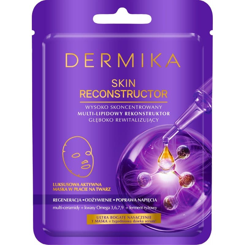 Skin Reconstructor Wysoko skoncentrowany multi-lipidowy rekonstruktor głęboko rewitalizujący, Maska