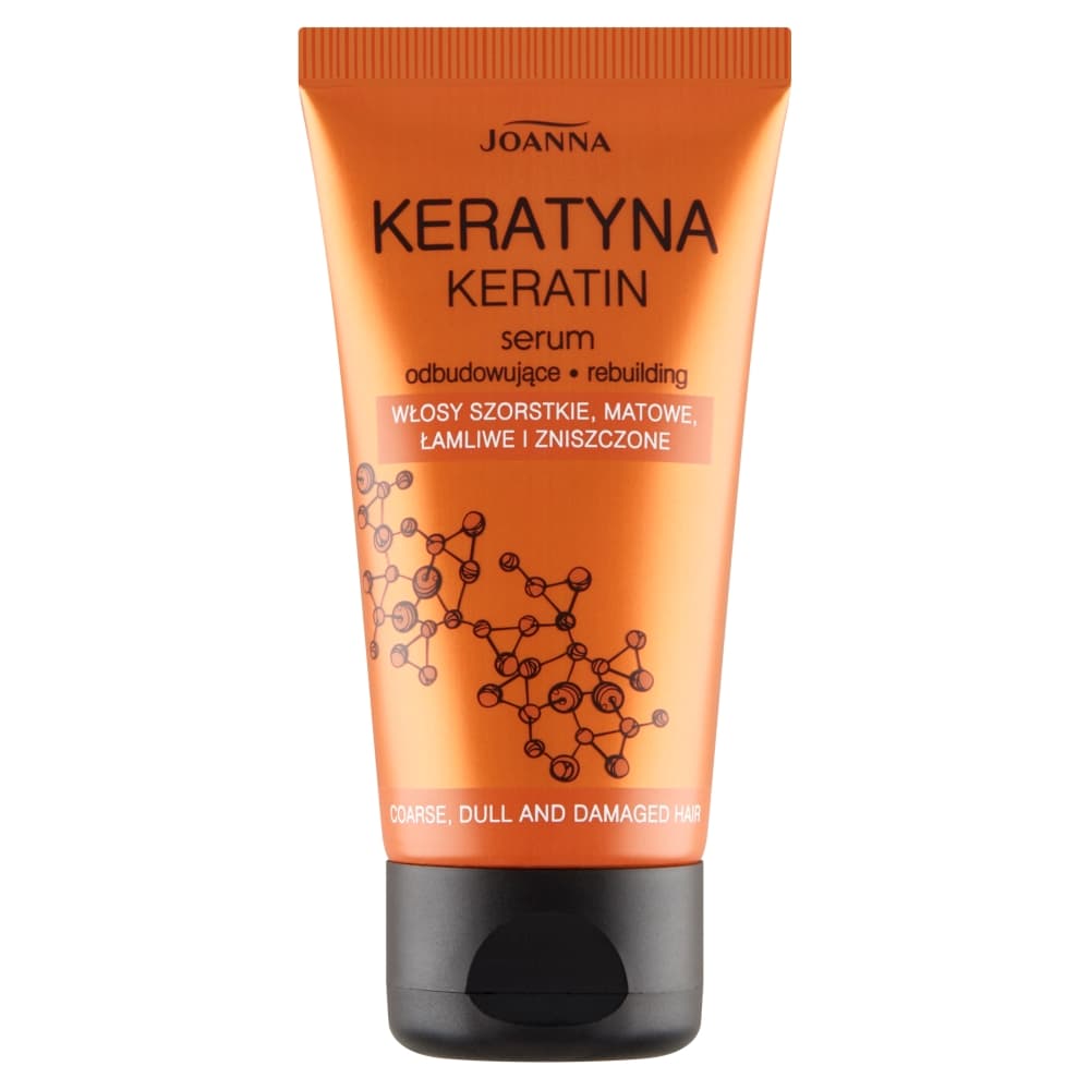 Keratyna - Keratin Serum - Odbudowujące serum do włosów szorstkich, matowych, łamliwych i zniszczonych -