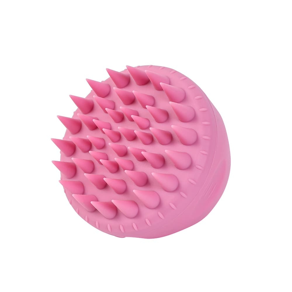 Aura Scalp Massager Shampoo Brush Szczotka do mycia i masażu skóry głowy - Pink