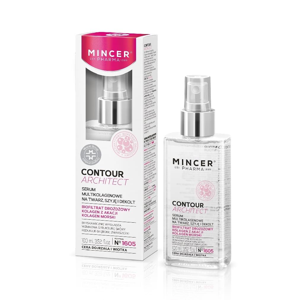Contour Architect serum multikolagenowe na twarz szyję dekolt do cery dojrzałej i wiotkiej No.1605