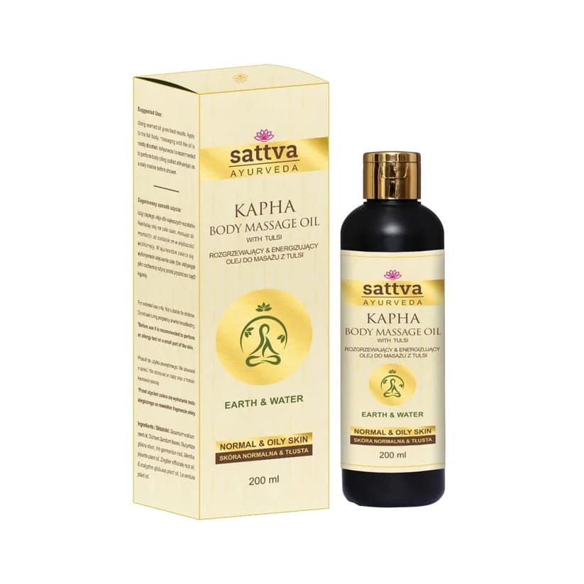 Sattva Body Massage Oil ajurwedyjski olejek do masażu Kapha