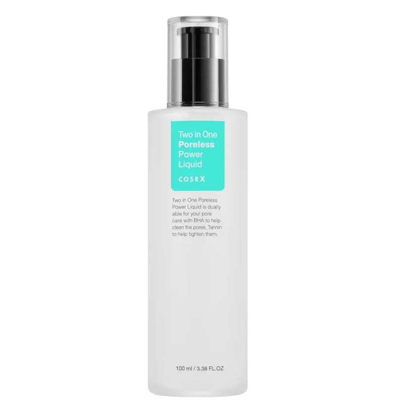 COSRX Two in One Poreless Power Liquid złuszczająca esencja do twarzy