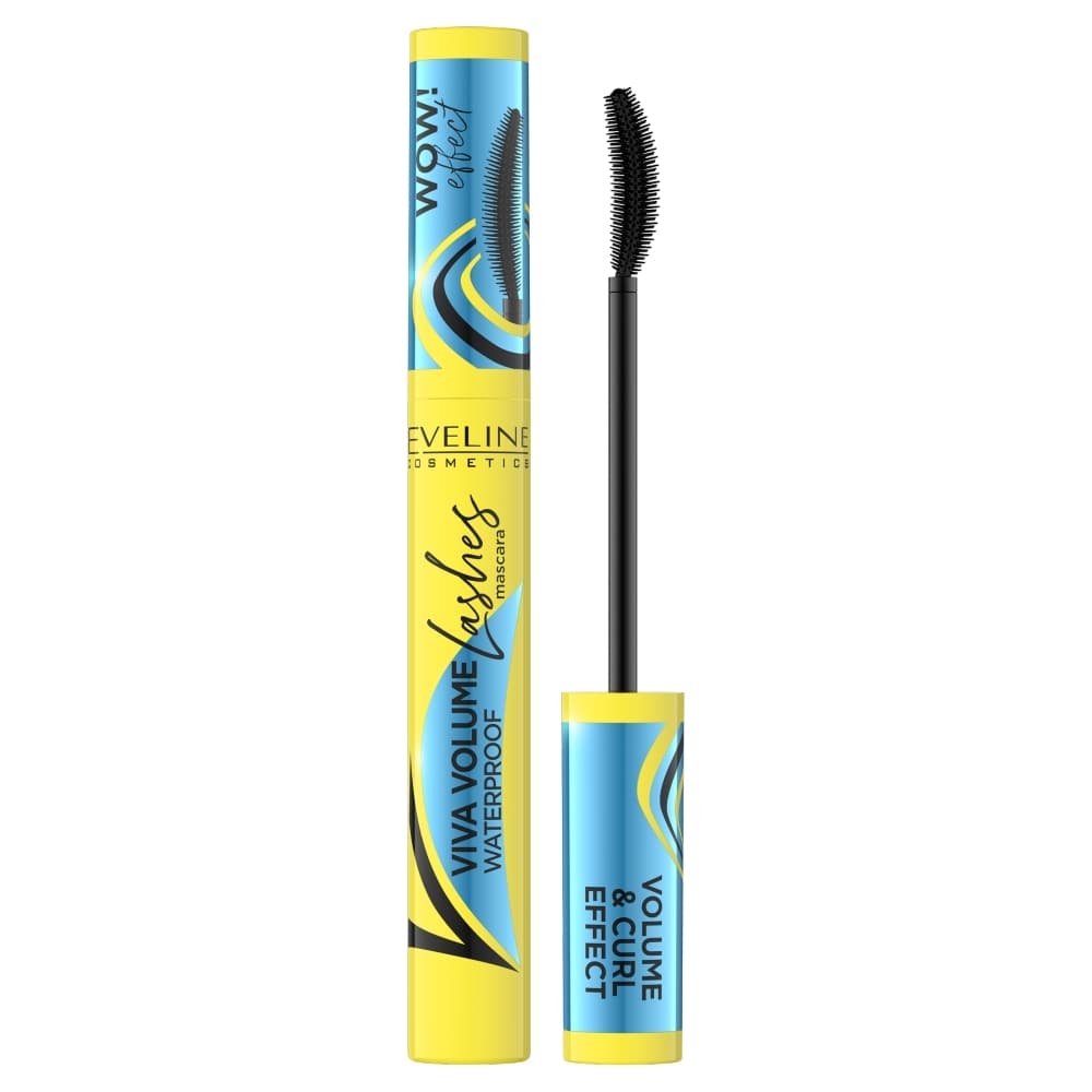 VIVA VOLUME Lashes Waterproof Mascara - Wodoodporny tusz do rzęs - BLACK -