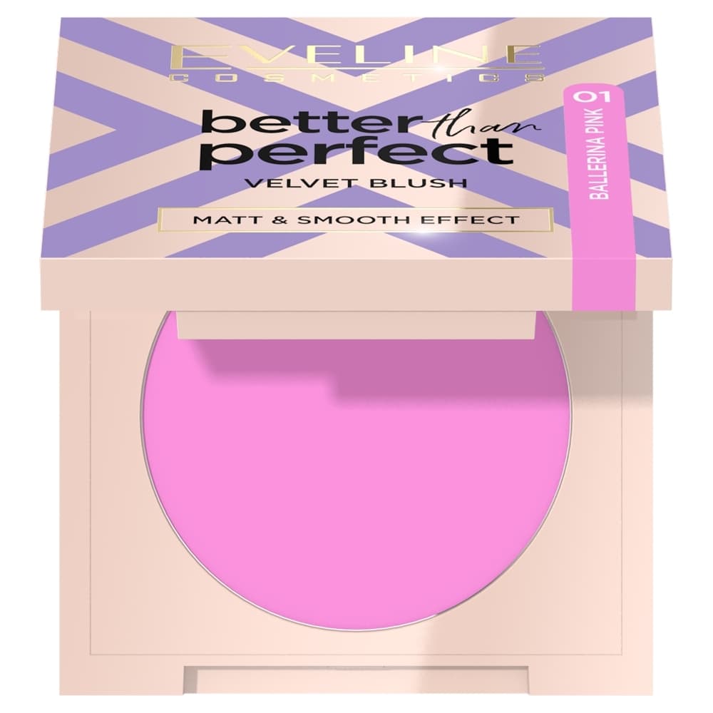 Better than Perfect - Velvet Blush - Róż do policzków - 01 Ballerina Pink