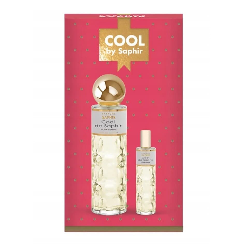 Saphir Cool de Saphir Pour Femme zestaw woda perfumowana spray + woda perfumowana spray