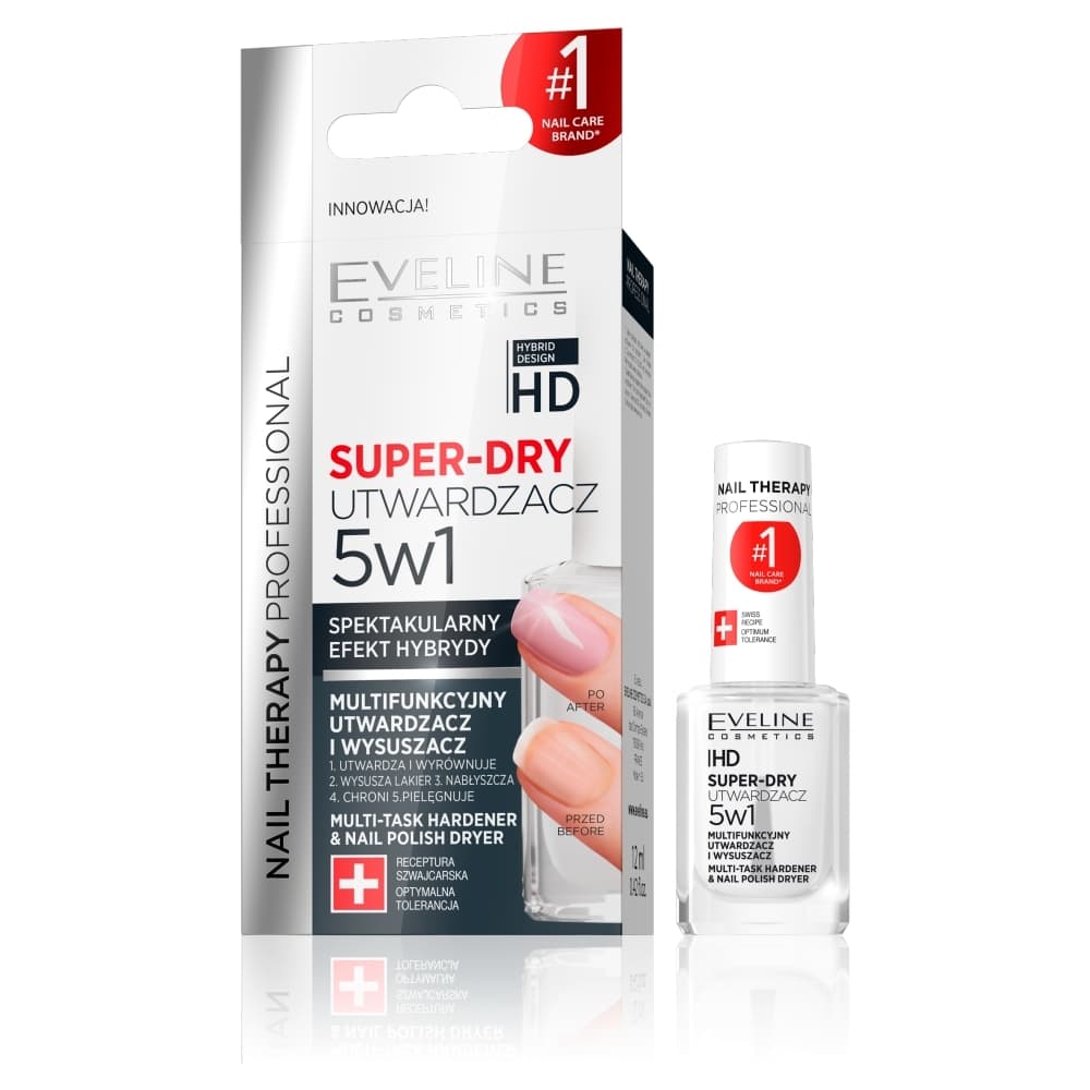 SUPER-DRY szybkoschnący lakier do paznokci z efektem wzmacniającym