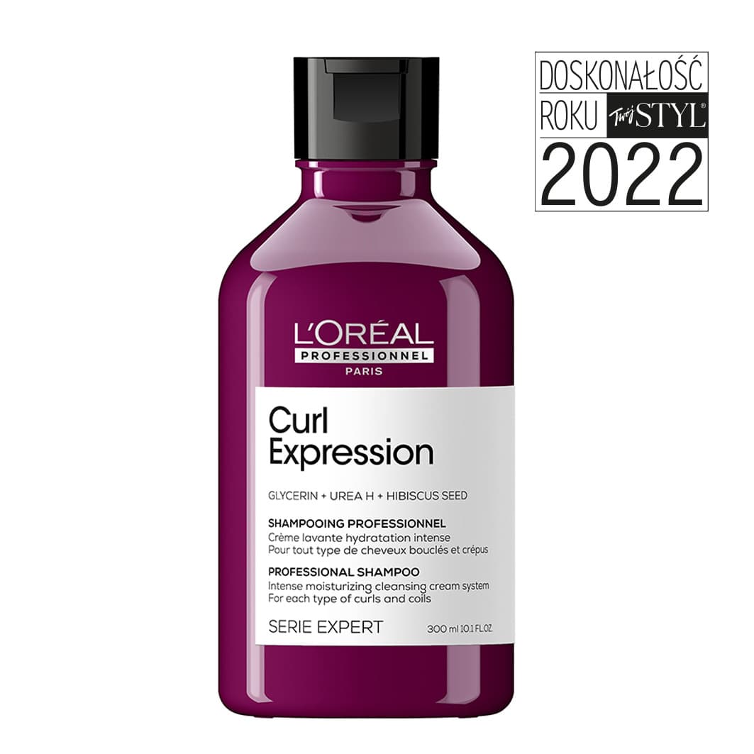 Professionnel - SERIE EXPERT - CURL EXPRESSION - Professional Shampoo - Kremowy szampon nawilżający do włosów kręconych i falowanych -