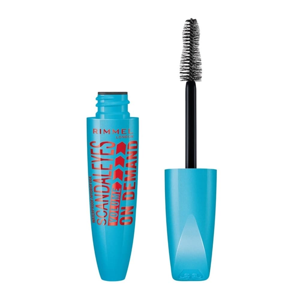 Rimmel ScandalEyes Volume On Demand Waterproof Mascara wodoodporny tusz do rzęs zwiększający objętość Black