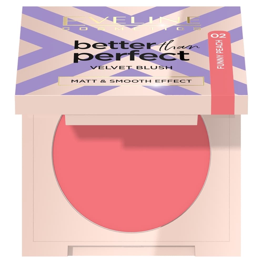 Better than Perfect - Velvet Blush - Róż do policzków - 02 Funny Peach