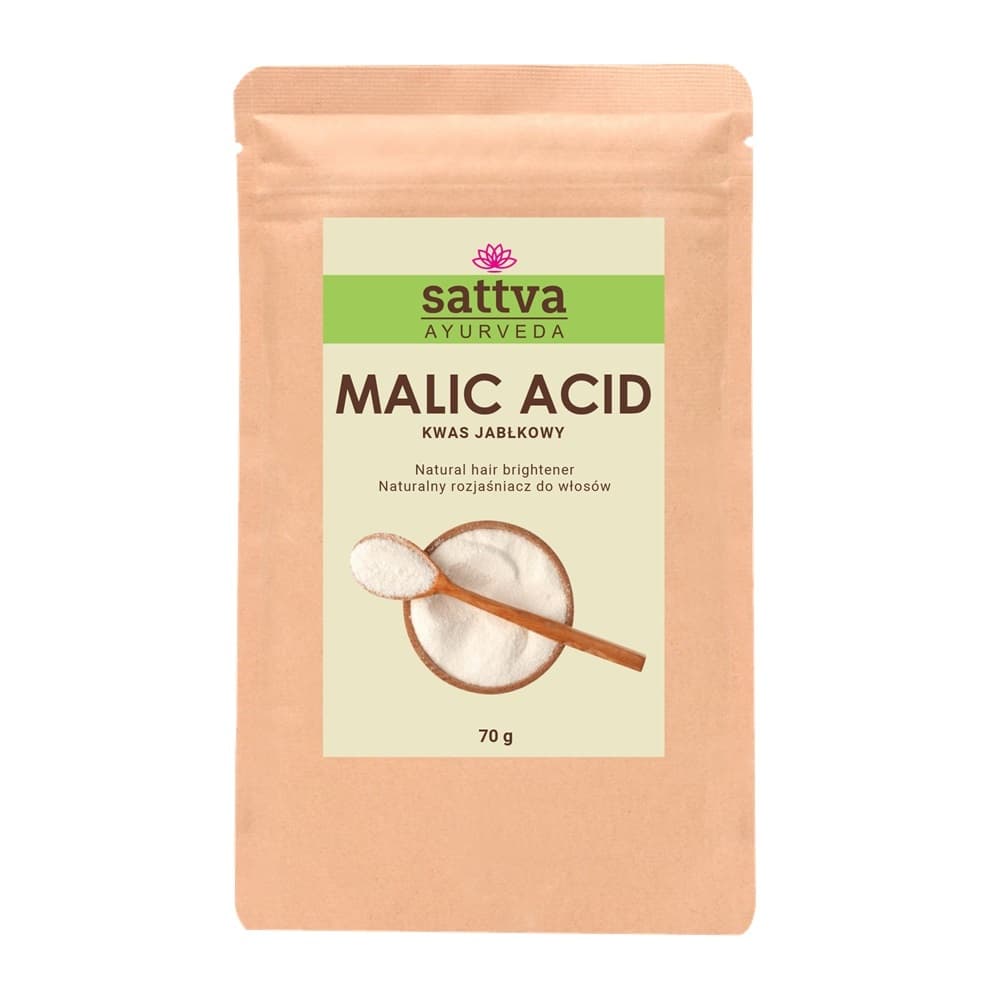 Sattva Malic Acid kwas jabłkowy rozjaśniacz do włosów