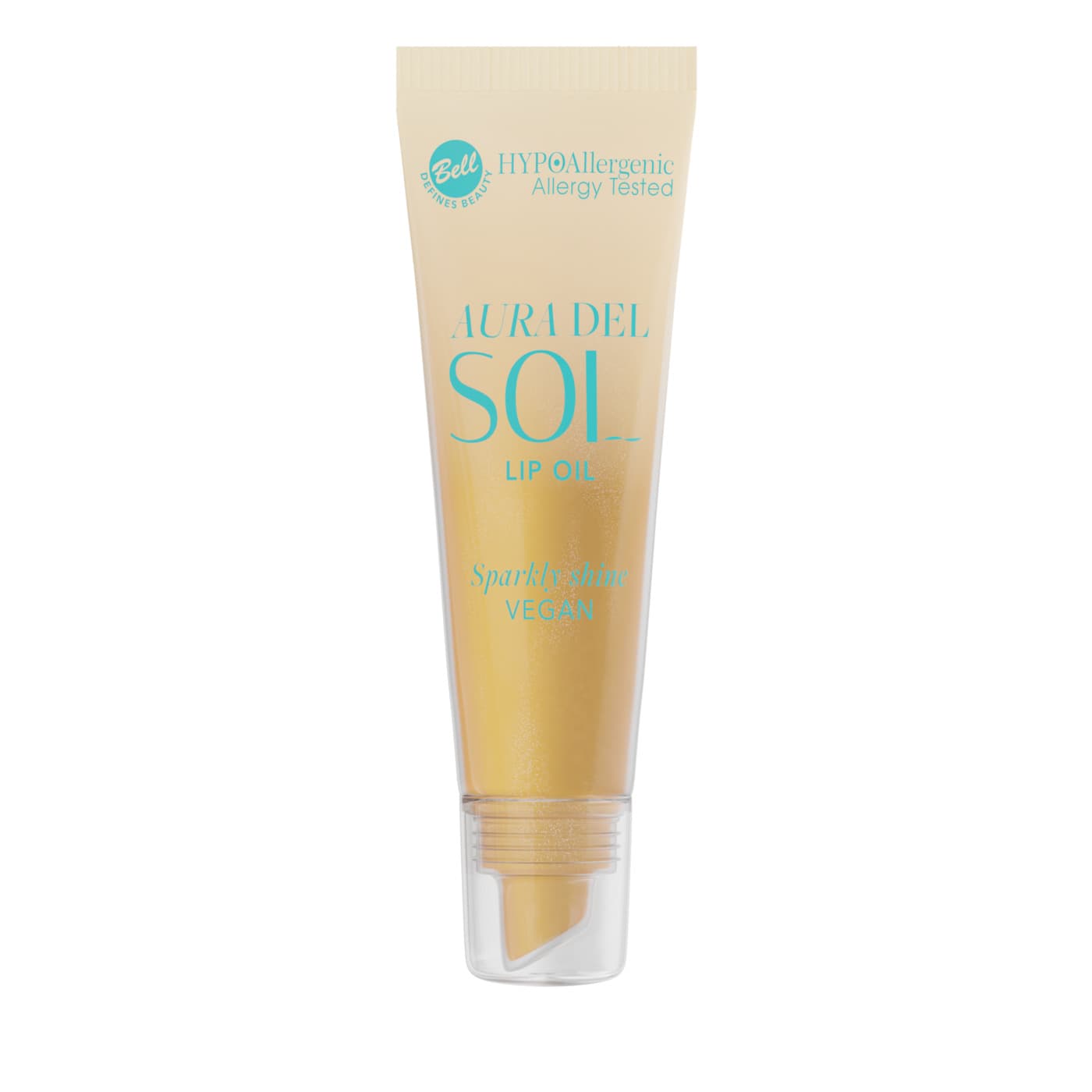 HYPOAllergenic Aura Del Sol, hypoalergiczny olejek do ust z drobinkami, 03