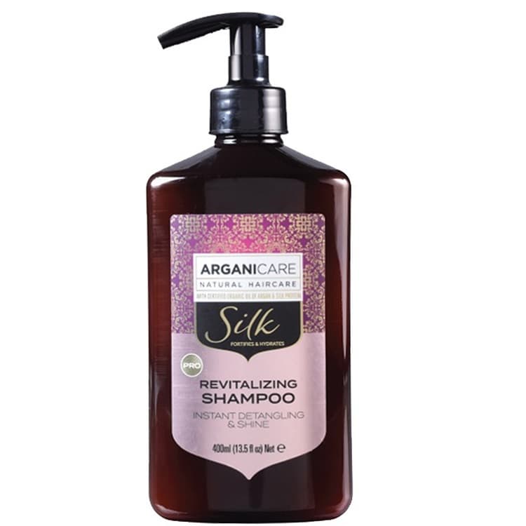 SILK - REVITALIZING SHAMPOO - Nabłyszczający szampon z jedwabiem ułatwiający rozczesywanie włosów -