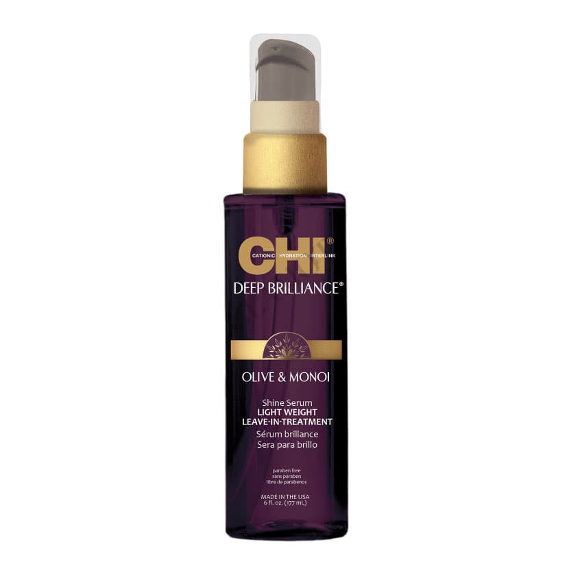 Deep Brilliance Olive & Monoi Light Weight Leave-In Treatment pielęgnacja bez spłukiwania do włosów bez połysku