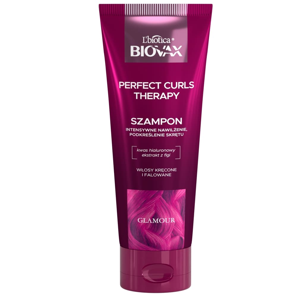 GLAMOUR - Perfect Curls Therapy - Intensywnie nawilżający szampon podkreślający skręt -
