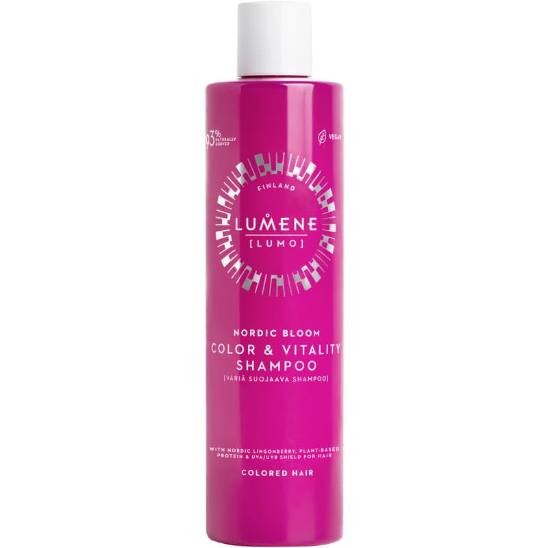 LUMO - NORDIC BLOOM - Colour & Vitality Shampoo - Szampon do włosów farbowanych z filtrem UV - Chroni kolor -