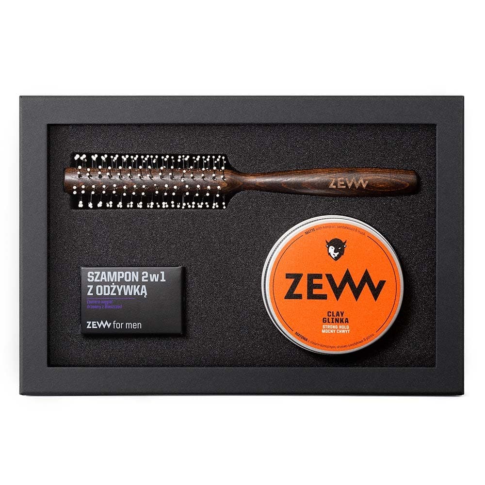 for Men, zestaw prezentowy Miejski Gentleman, roller + szampon + glinka,+