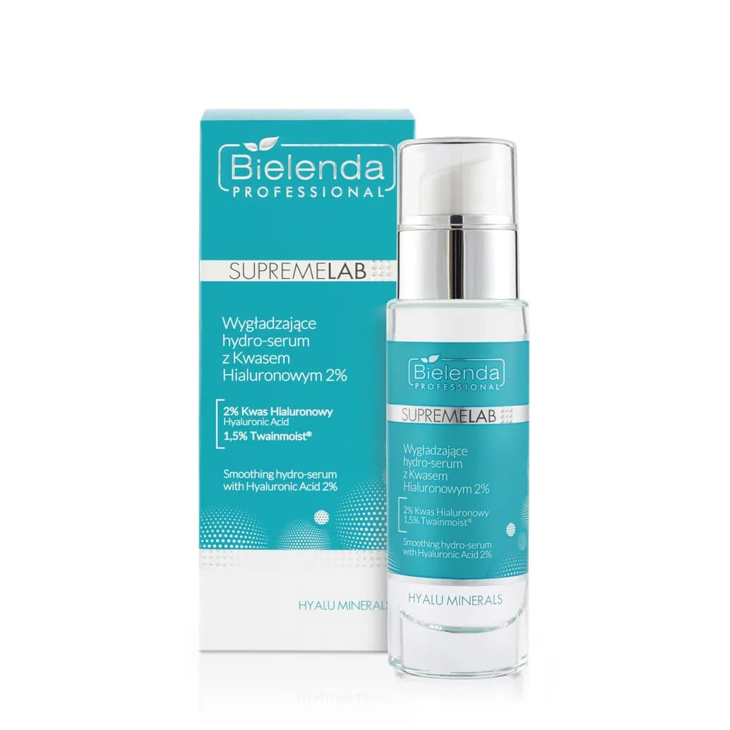 Professional - SUPREMELAB - HYALU MINERALS - Smoothing Hydro-Serum with Hyaluronic Acid 2% - Wygładzające hydro-serum z kwasem hialuronowym 2% -