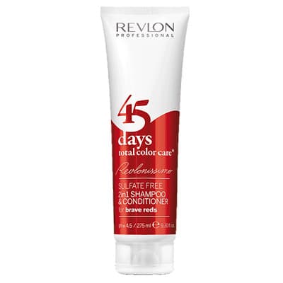 REVLON REVLONISSIMO 45 DAYS Brave Reds Szampon i odżywka podtrzymująca kolor
