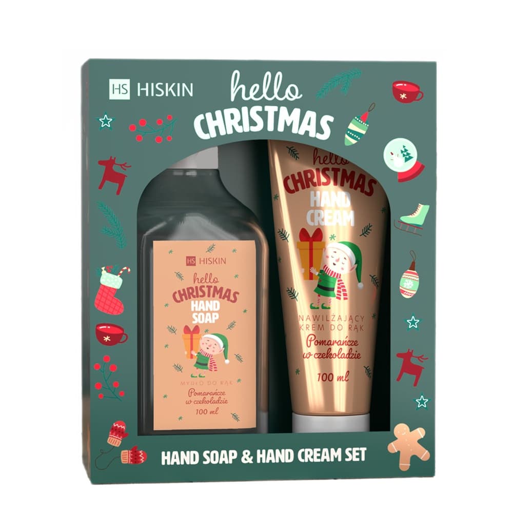 HAND SOAP & HAND CREAM SWEET CHOCOLATE SET Zestaw prezentowy kosmetyków świątecznych