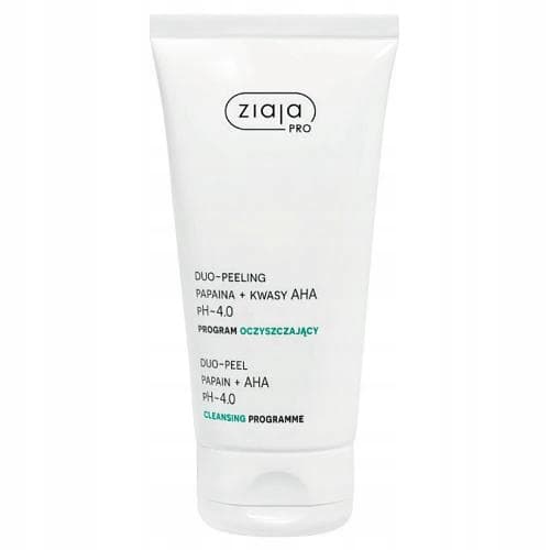 Program oczyszczający, duo-peeling papaina + kwasy AHA pH 4.0
