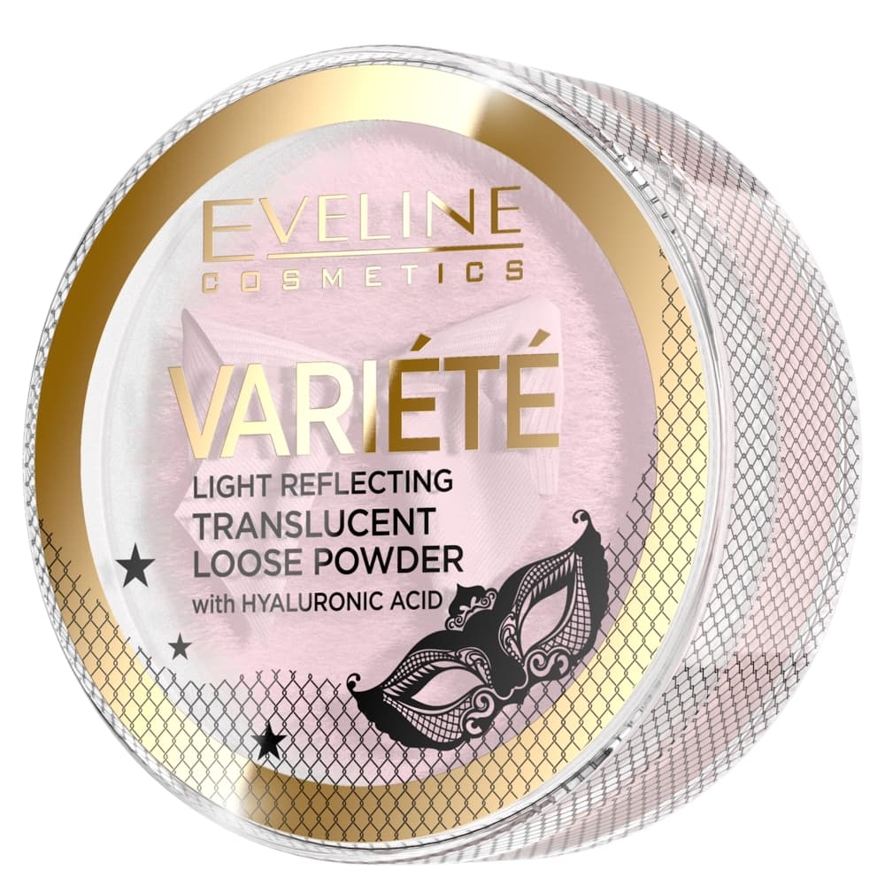 Variete - Translucent Loose Powder - Transparentny puder sypki z kwasem hialuronowym -