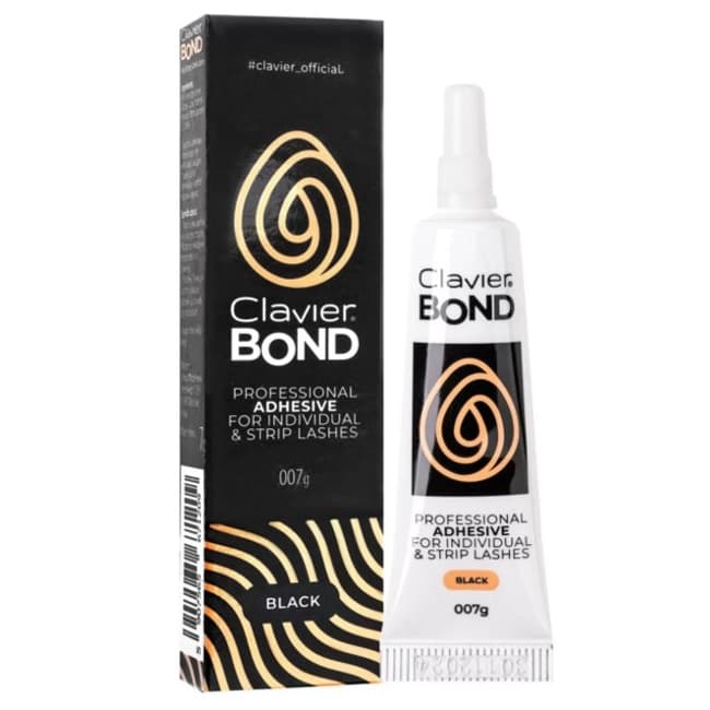 Bond Professional Adhesive - Profesjonalny klej do kępek oraz sztucznych rzęs - Black -