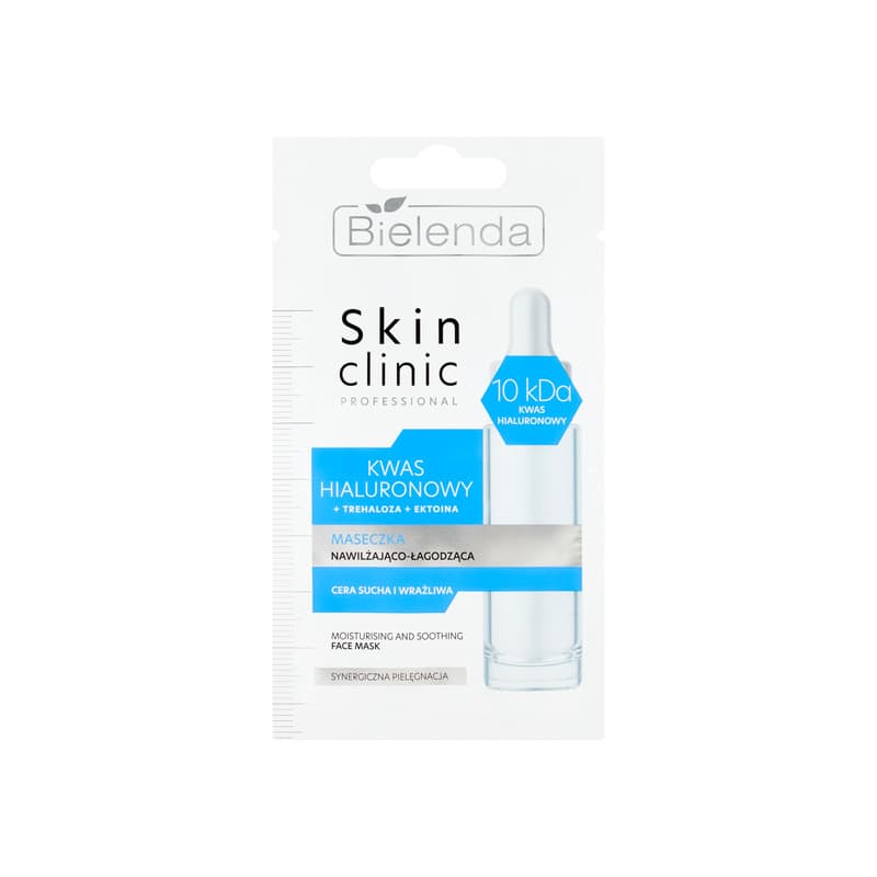 Skin Clinic Professional Kwas Hialuronowy maseczka nawilżająco-łagodząca