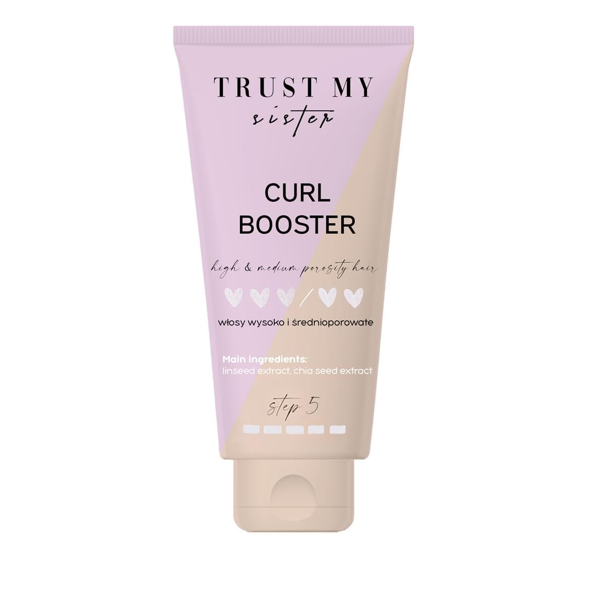 Curl Booster - Żel do stylizacji loków - Włosy wysoko i średnio porowate -