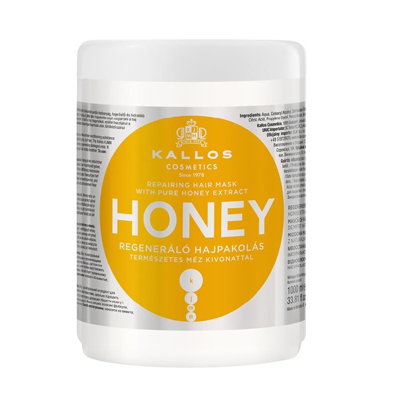 KJMN Professional Honey intensywna maska nawilżająca do włosów suchych i zniszczonych