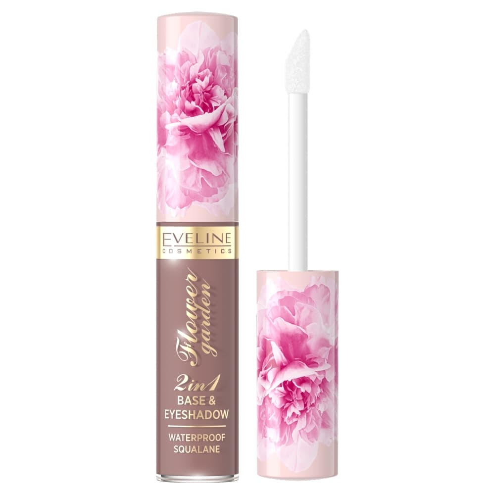 Flower Garden - 2in1 Base & Eyeshadow - Wodoodporny cień-baza w płynie - - 03