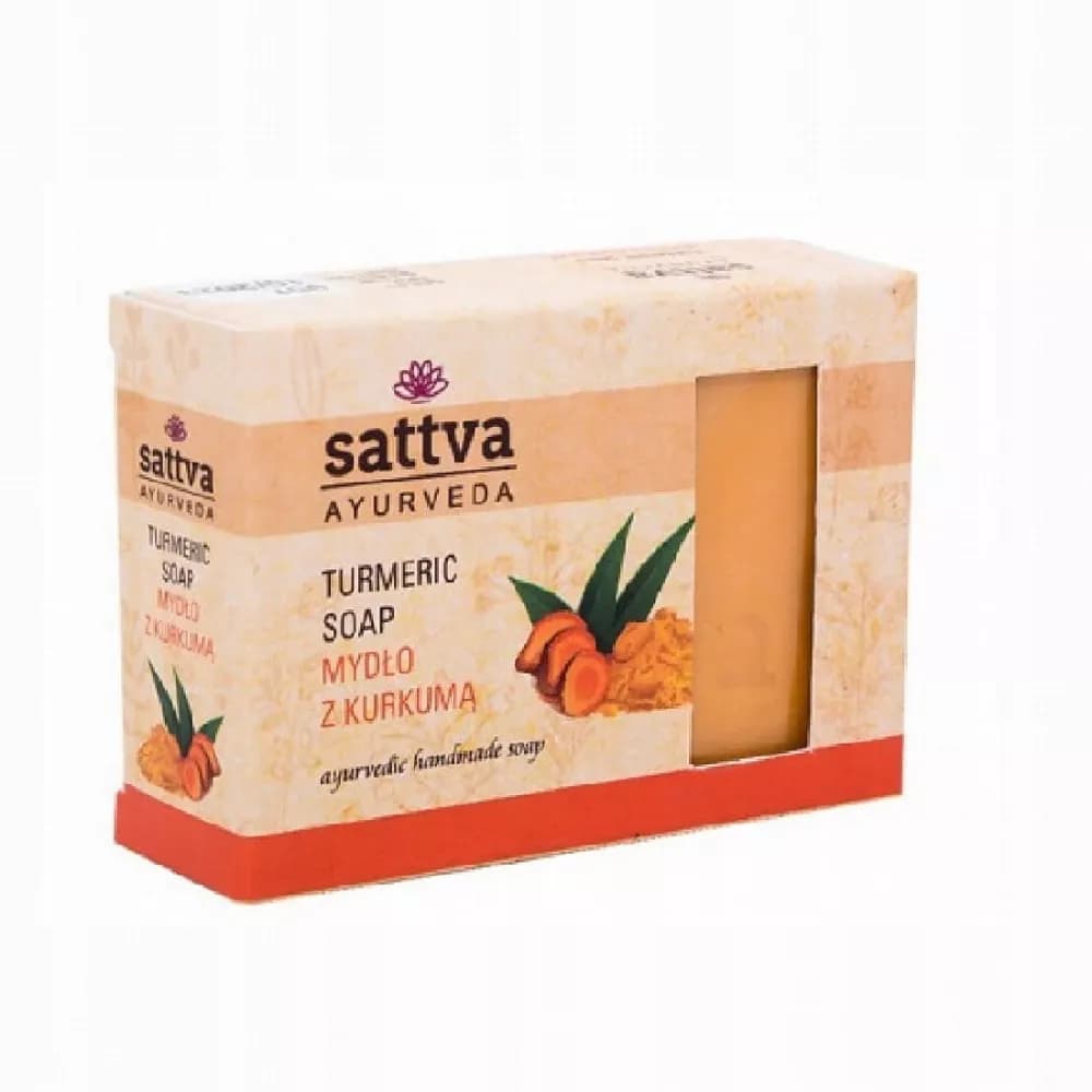 Sattva Mydło handmade z kurkumą