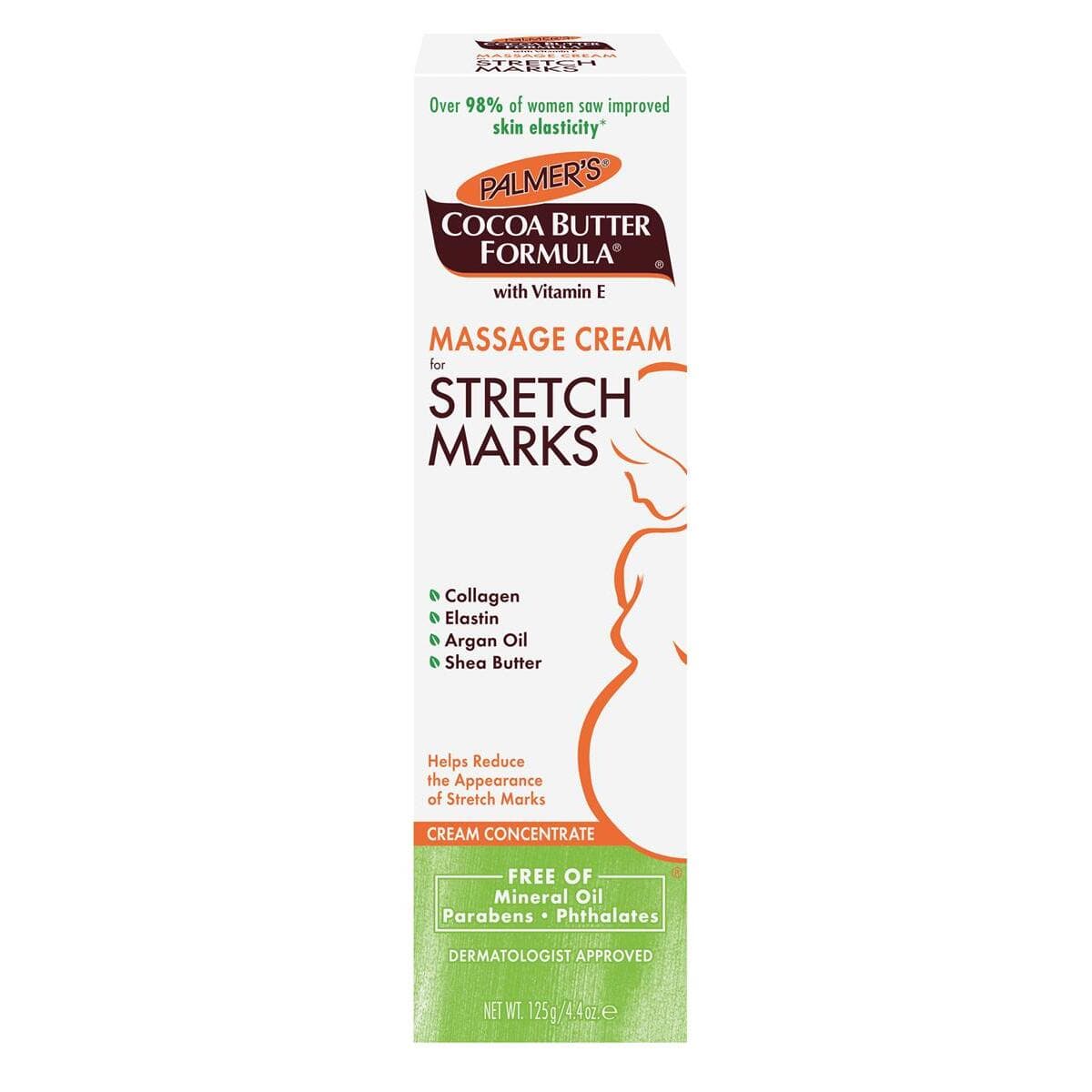 COCOA BUTTER FORMULA - MASSAGE CREAM - Silnie skoncentrowany krem przeciw rozstępom -