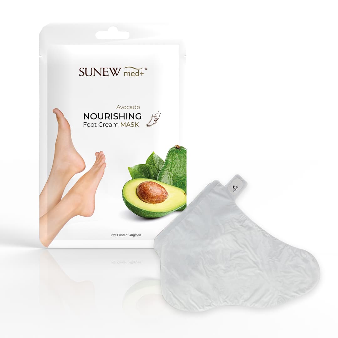 SUNEWMED+ Moisturising Foot Mask with Avocado Oil nawilżająca maska do stóp z olejem awokado