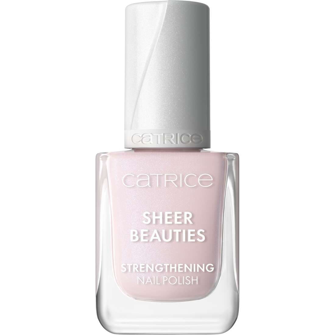 Sheer Beauties Strengthening Nail Polish wzmacniający lakier do paznokci odcień 040 Fluffy Cotton Candy