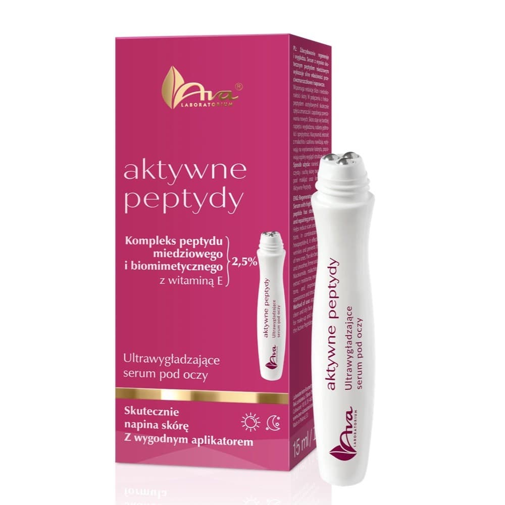 Ava Aktywne peptydy Ultrawygładzające serum pod oczy Dzień/Noc