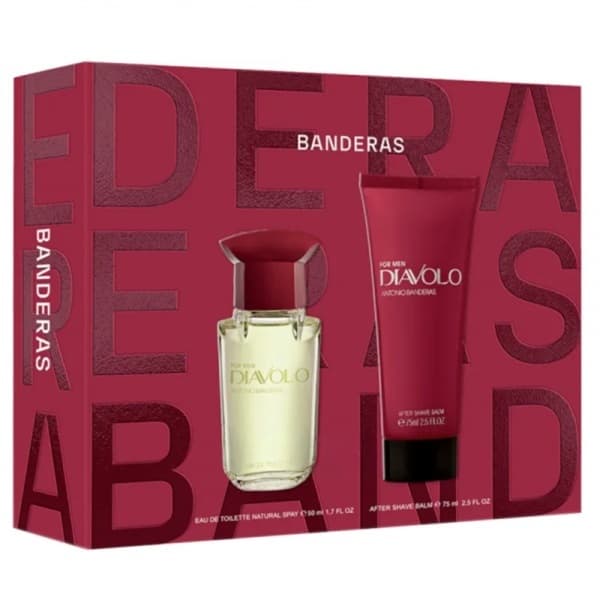 Diavolo for Men zestaw woda toaletowa spray + balsam po goleniu (M)