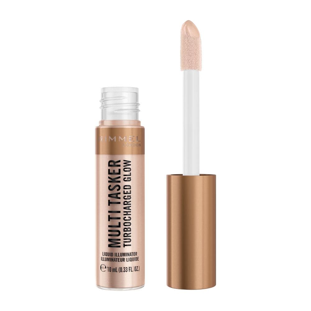 Rimmel Multi-Tasker Turbocharged Glow płynny rozjaśniacz odcień 004 Chelsea Glow