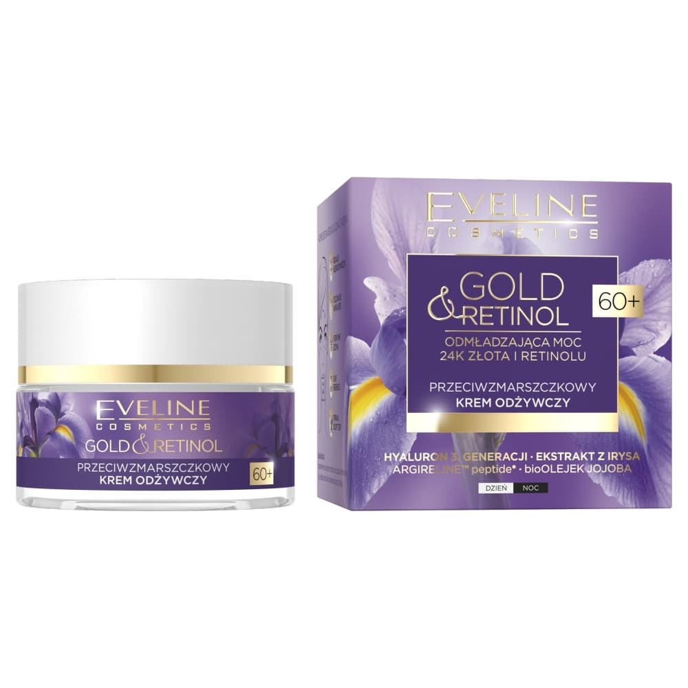 Gold & Retinol krem intensywnie odżywiający przeciw zmarszczkom 60+