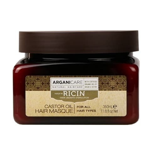 CASTOR - CASTOR OIL - HAIR MASQUE - Maska do włosów z olejem arganowym i rycynowym -