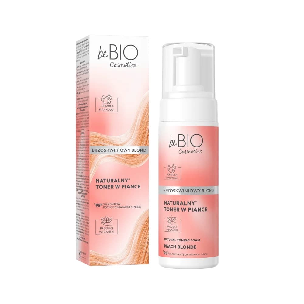 Natural Foam Toner Peach Blonde pianka tonująca do włosów