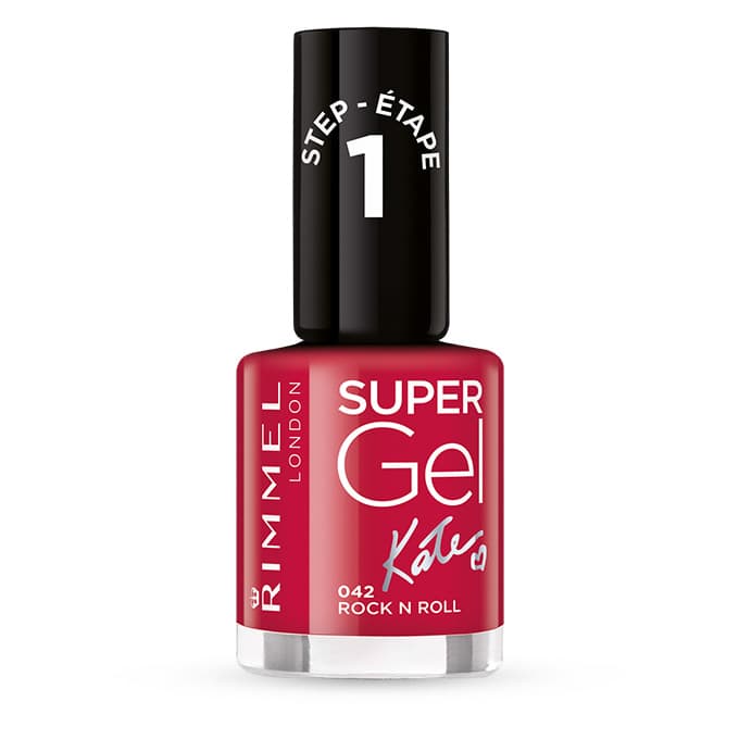 Rimmel Super Gel By Kate hybrydowy lakier do paznokci bez użycia lampy UV/LED odcień 042 Rock n Roll