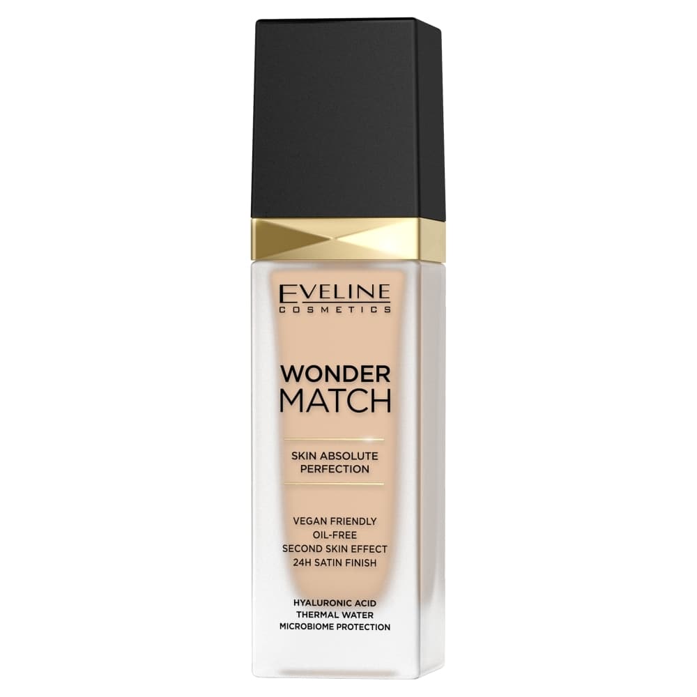 WONDER MATCH Foundation - Luksusowy podkład dopasowujący się do skóry z kwasem hialuronowym - - 16 - LIGHT BEIGE