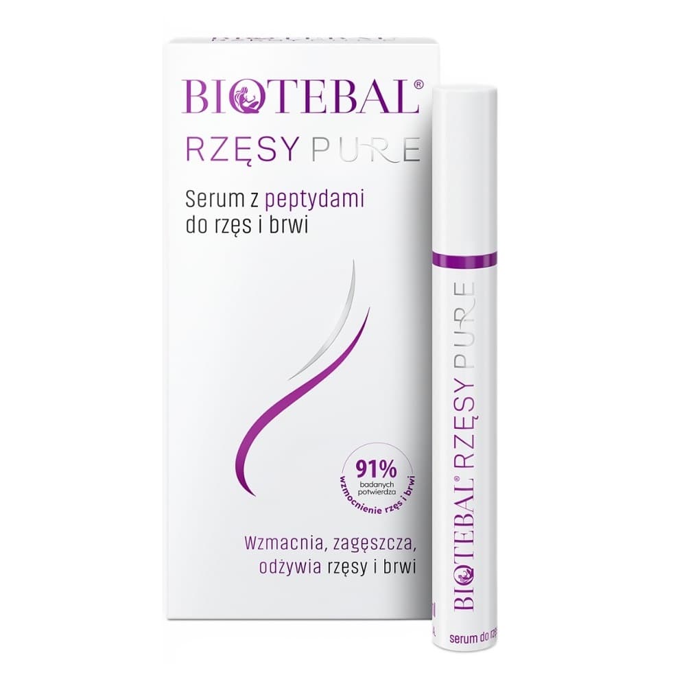 Rzęsy Pure serum z peptydami do rzęs i brwi