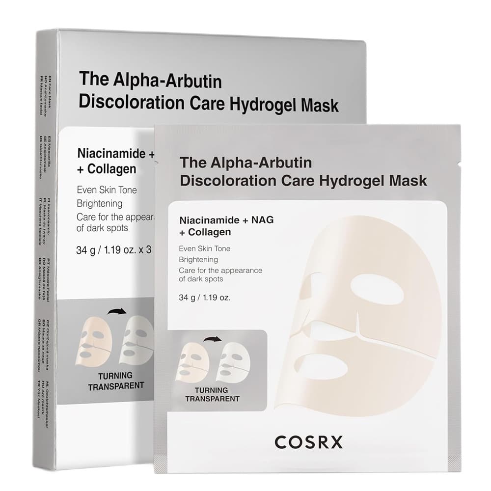 The Alpha-Arbutin Discoloration Care Hydrogel Mask hydrożelowa maseczka w płachcie na przebarwienia