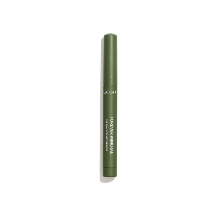 Gosh Forever Mineral, cień do powiek w sztyfcie wodoodporny, 019 Matt Olive Green