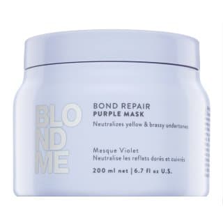 BlondMe Bond Repair Purple Mask maska neutralizująca do włosów blond