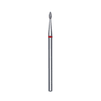 Expert frez diamentowy kropla z czerwonym oznaczeniem, średnica główki 1,6 mm, część robocza 4 mm (FA40R016/4)