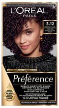 Loreal Preference Farba do włosów - 3.12 Toronto Intensywny Chłodny Ciemny Brąz (2x +)