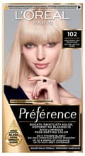 Loreal Preference Feria Farba do włosów - 102 Bardzo jasny blond (2x +)
